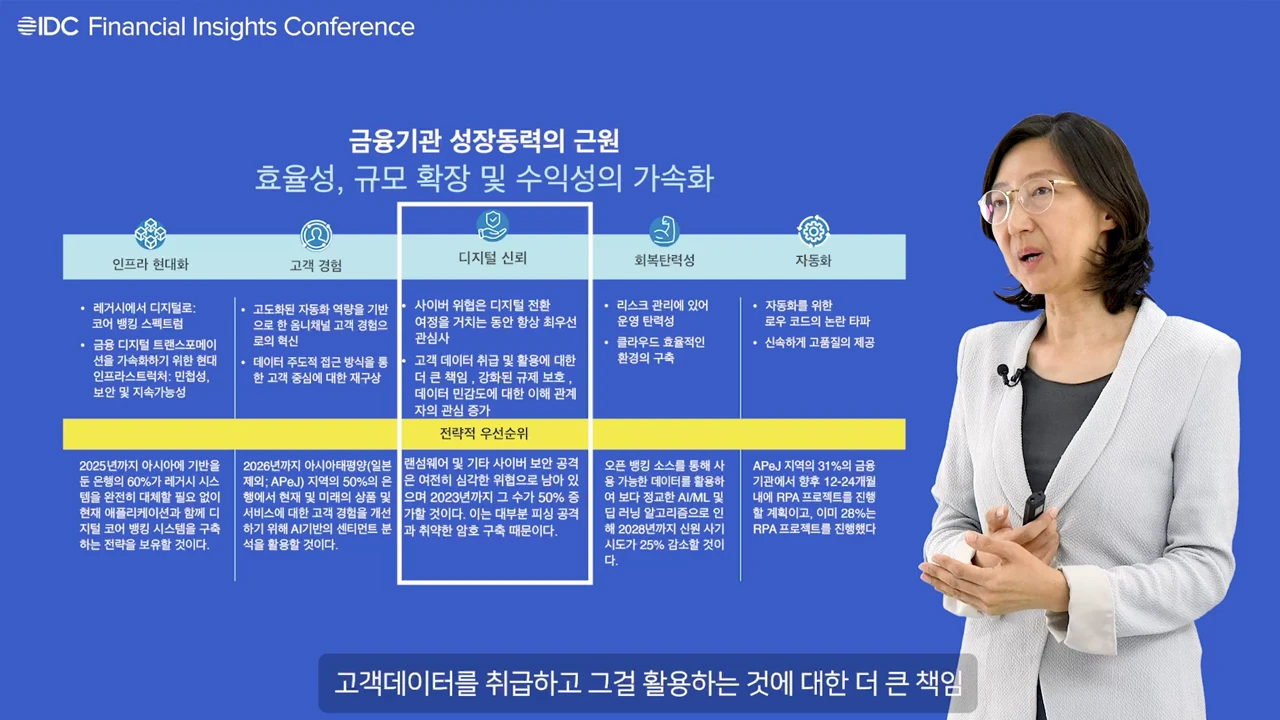 IDC 한은선 지사장 키노트 영상