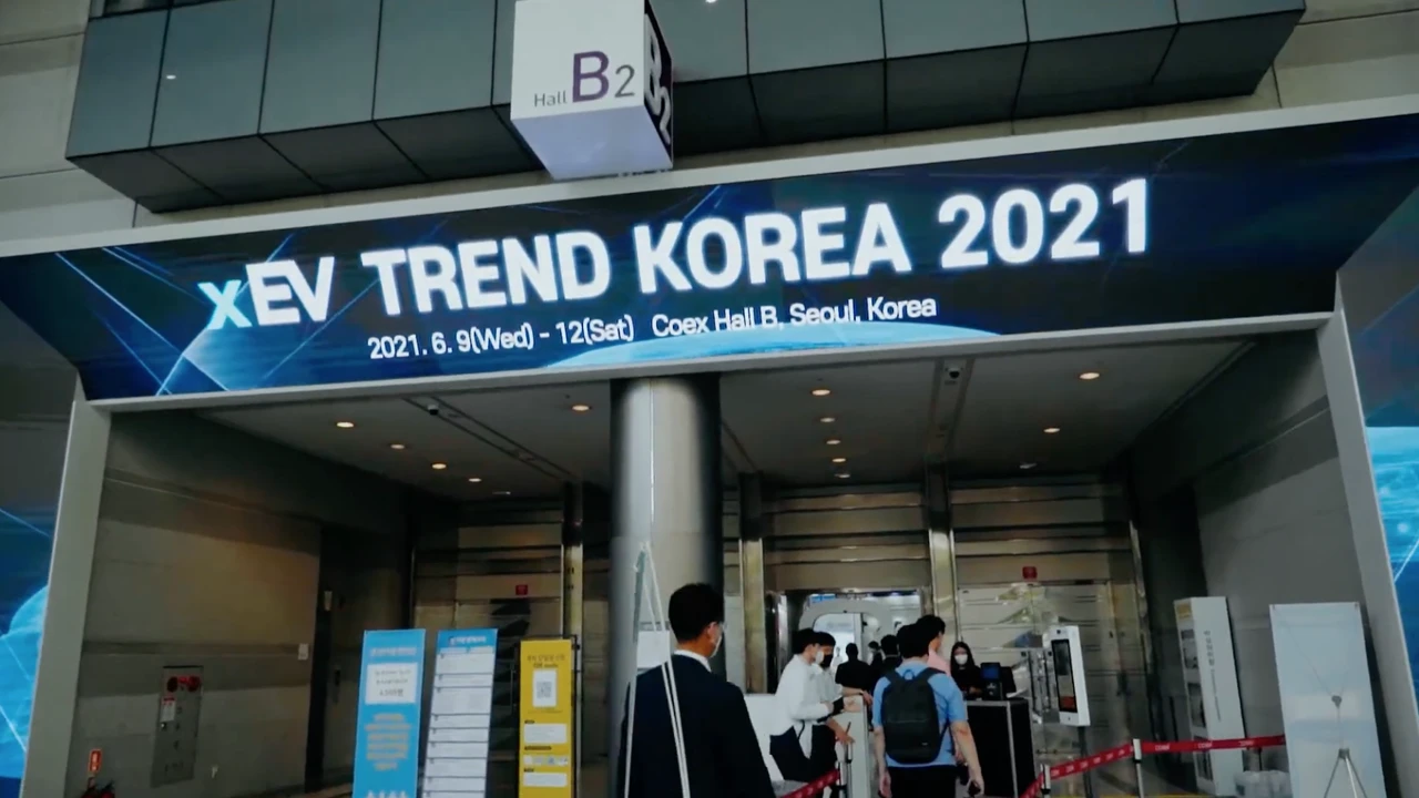 [행사스케치] 2021 Ev trendKorea 코엑스 전시회
